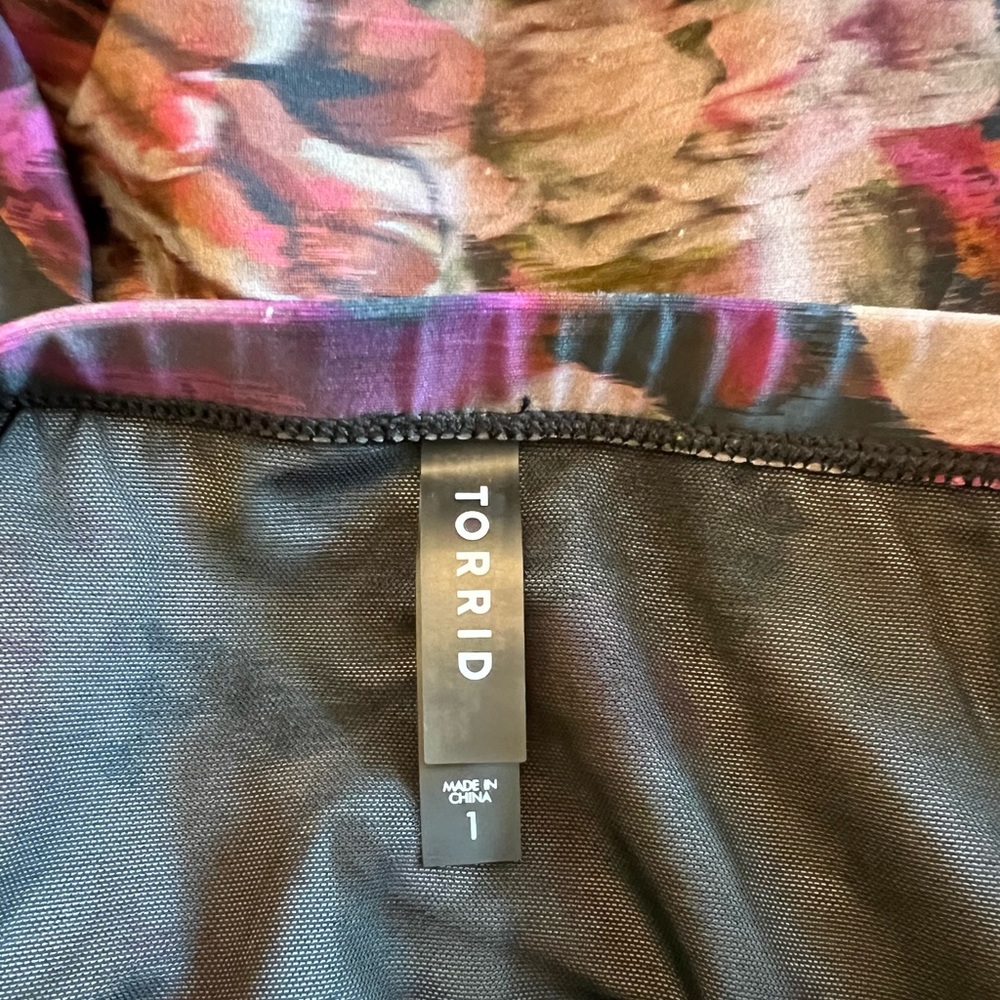 Torrid High Waisted Swim Bikini Bottoms Size 1 - Picture 4 of 5